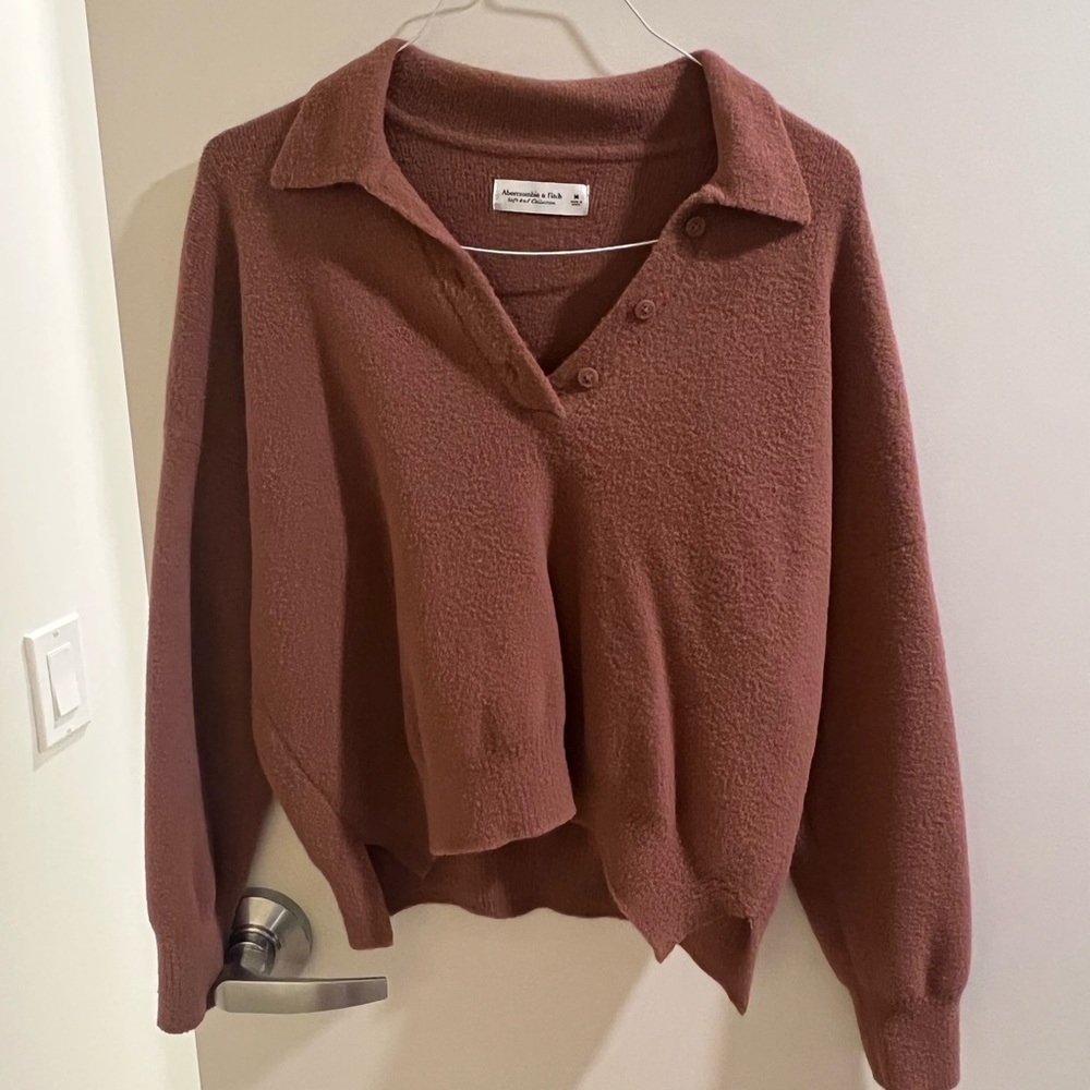 Abercrombie Polo Sweater Size M